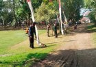 Sentuhan Akhir TMMD: Taman Harmoni Sragen Makin Cantik